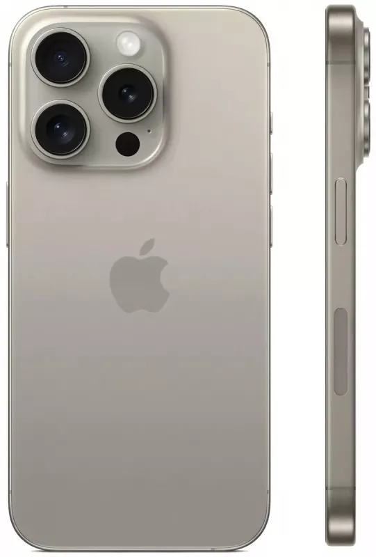 Смартфон Apple iPhone 15 Pro 128Gb, A3101, титан